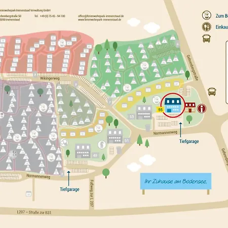 Ferienwohnpark Zwei-zimmer-apartment 55 04 Apartman Immenstaad am Bodensee